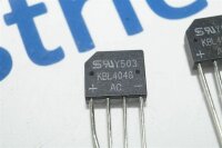 10 X TAIWAN-SEMICONDUCTOR KBL404G  Brückengleichrichter 4A 400V