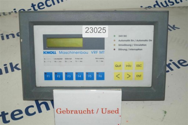 KNOLL Maschinenbau VRF MT Kühlschmierstoffanlage