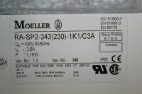 MOELLER RA-SP2-343(230)-1K1/C3A Speed Control Unit RASP2343(230)1K1/C3A