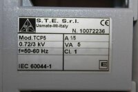 S.T.E. TCP5 Niederspannungswandler  0,72/3kV  VA 5  A1/5