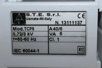 S.T.E. TCP5 Niederspannungswandler 13111137  0,72/3 kV  VA 5  A 40/5