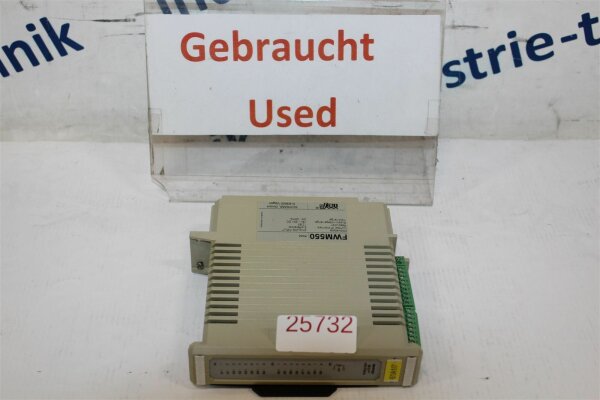 SCHRAML ANALOG INPUT FWM550 Modul