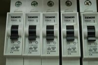 5 X Siemens 5SX2 106-7 Leistungsschutzschalter 5SX2106-7...