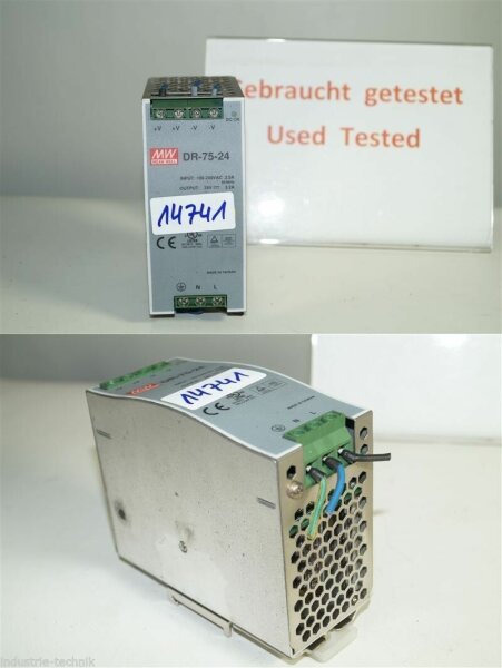 SNT DR-75-24 Schaltnetzteil 24V  3,2A