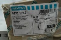 7 X stücke Siemens 5SX2 102-7 Leitungsschutzschalter Schutzschalter 5SX2102-7