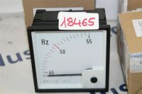 eltroma technik FQ 96, 45-55 Hz , 400 V Zeiger- Frequenzmesser