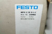 FESTO MFH-5/3E-D-1-C 150983 Magnetventil Ventil MFH5/3ED1C
