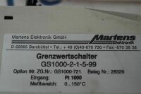 Martens Grenzwertschalter GS1000-2-1-5-99 GS100021599