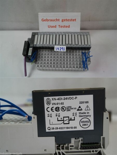 MOELLER XI/ON MODULE PB DP  XN-4DI-24VDC-P  KOMPLETT