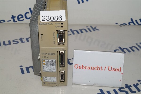 Yaskawa Electric SGDA-04AS Servopack Servoregler