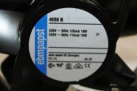 ebmpapst 4656 N Lüfter Axiallüfter 4656N   230V ,119x119x38mm