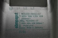 ebmpapst W2D250-HH02-07 Lüfter Ventilator W2D250HH0207
