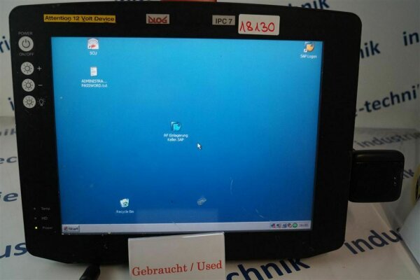 DLOG DLoG IPC 7/215 XGA DC-5 Display Bildschirm Panel