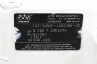 ZAE S 050 F 2300/66 Getriebemotor i=38 S050F2300/66 KEGELGETRIEBE