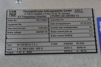 ThyssenKrupp TMI V15.15  Conerter Board 103178881