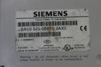 SIEMENS SIMATIC 6AV6 545-0BB15-2AX0 Touch Panel 6AV65450BB152AX0