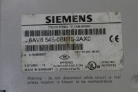 SIEMENS SIMATIC 6AV6 545-0BB15-2AX0 Touch Panel...