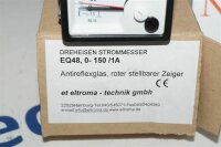 eltroma Dreheisen Strommesser EQ48,0-150/1A        EQ...