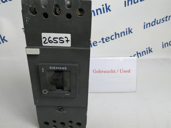 SIEMENS 3VE6201-0CT00 Leistungsschalter 3VE62010CT00