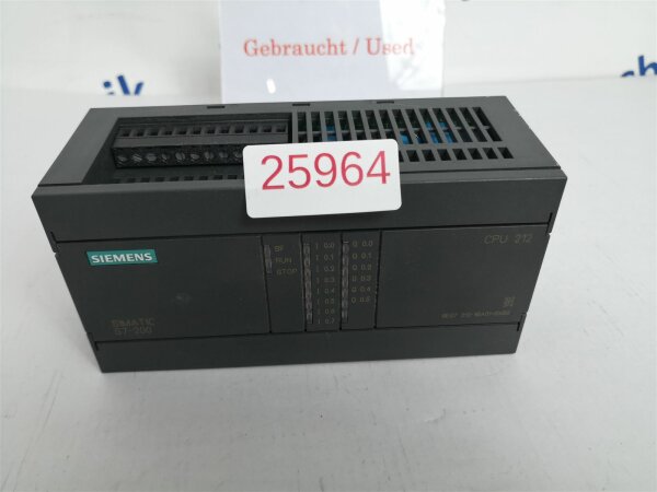 Siemens Simatic S7 6ES7 212-1BA01-0XB0 Kompaktgerät 6ES72121BA010XB0