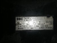 BBC QK M190-3 R1505 Servomotor QKM1903R1505