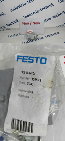 FESTO Verteilerblock FRZ-D-MIDI 159592