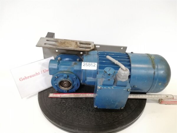 Mannesmann Demag 0,25 KW 63 min Getriebemotor 4APB71-6-G08-PR-Z Gearbox