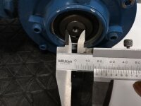 Mannesmann Demag 0,25 KW 63 min Getriebemotor 4APB71-6-G08-Z Gearbox