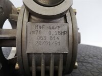 RUCKH 0,18 KW 19 min Winkelgetriebe MVF 44/F Gearbox