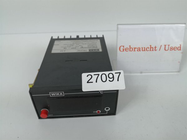 WIKA TRONIC TSV-1R Digitalanzeige Anzeige