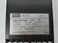 WIKA TRONIC TSV-1R Digitalanzeige Anzeige