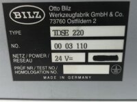 BILZ TDSE 220 TOOL DIALOG SYSTEM TDSi