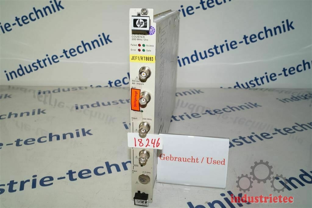 HP Agilent 75000 UNIVERSAL COUNTER 200 mhz 2NS