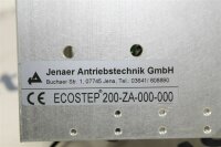 jenaer Antriebstechnik ECOSTEP 200-ZA-000-000 Servoverstärker