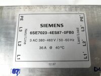 Siemens 6SE7023-4ES87-0FB0 Netzfilter