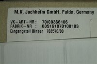 jumo modul  Dicon 500   Binaer   703570/80  70/00366106