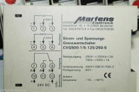 Martens CVG500 strom und spannungs Grenzwertschalter