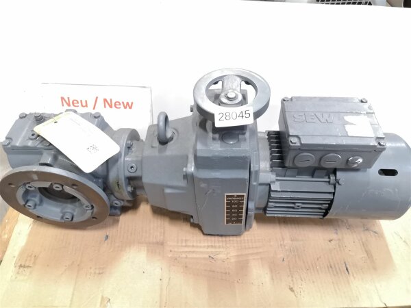 SEW 0,37 KW 3.1-15 min Getriebemotor SAF47D16DT71D4/BMG Gearbox