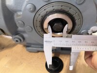SEW 0,37 KW 3.1-15 min Getriebemotor SAF47D16DT71D4/BMG Gearbox
