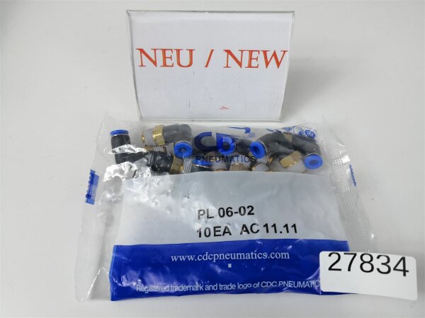 CDC Pneumatics PL 06-02 10EA AC11.11