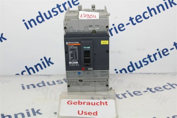 Merlin Gerin  NS160N tm100d Leistungsschalter circuit breaker transportschaden