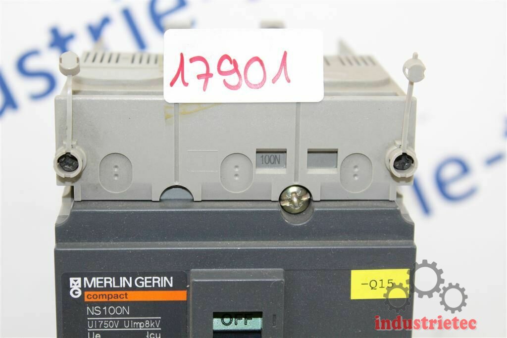 Merlin Gerin compact NS100n MA100 circuit breaker Leistungsschalter ...