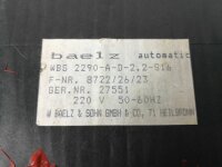 baelz WBS 2290-A-D-2.2-S16 Temperaturregler WBS2290AD2.2S16