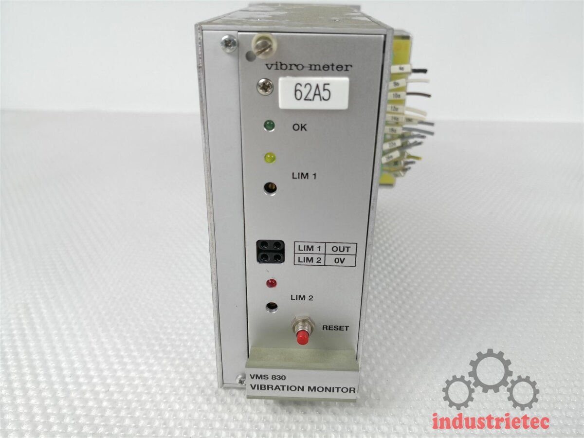 VibroMeter VMS 830 Vibration Monitor 321.0012, 750,00