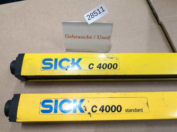 SICK Empfänger C40E-1303CA010 1018650 Sender C40S-13C3CA010 1018649 Lichtschranke