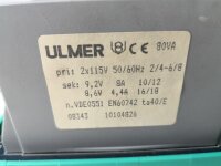 ULMER WOERTZ 45170 EN60742 Transformator Trafo