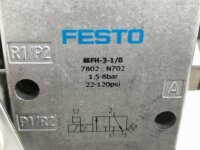 FESTO 7802 MFH-3-1/8 Pneumatik Magnetventil 