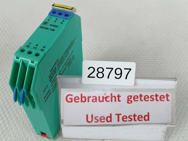 Pepperl + Fuchs K-Series KHD3-ISD/Ex 148 Relais 71014