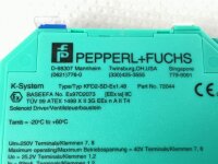 Pepperl + Fuchs K-System KFD2-SD-Ex1.48 Relais 72044