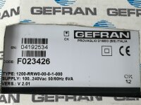 GEFRAN 1200-RRW0-00-0-1-000 Grenzwertmelder 1200RRW00001000